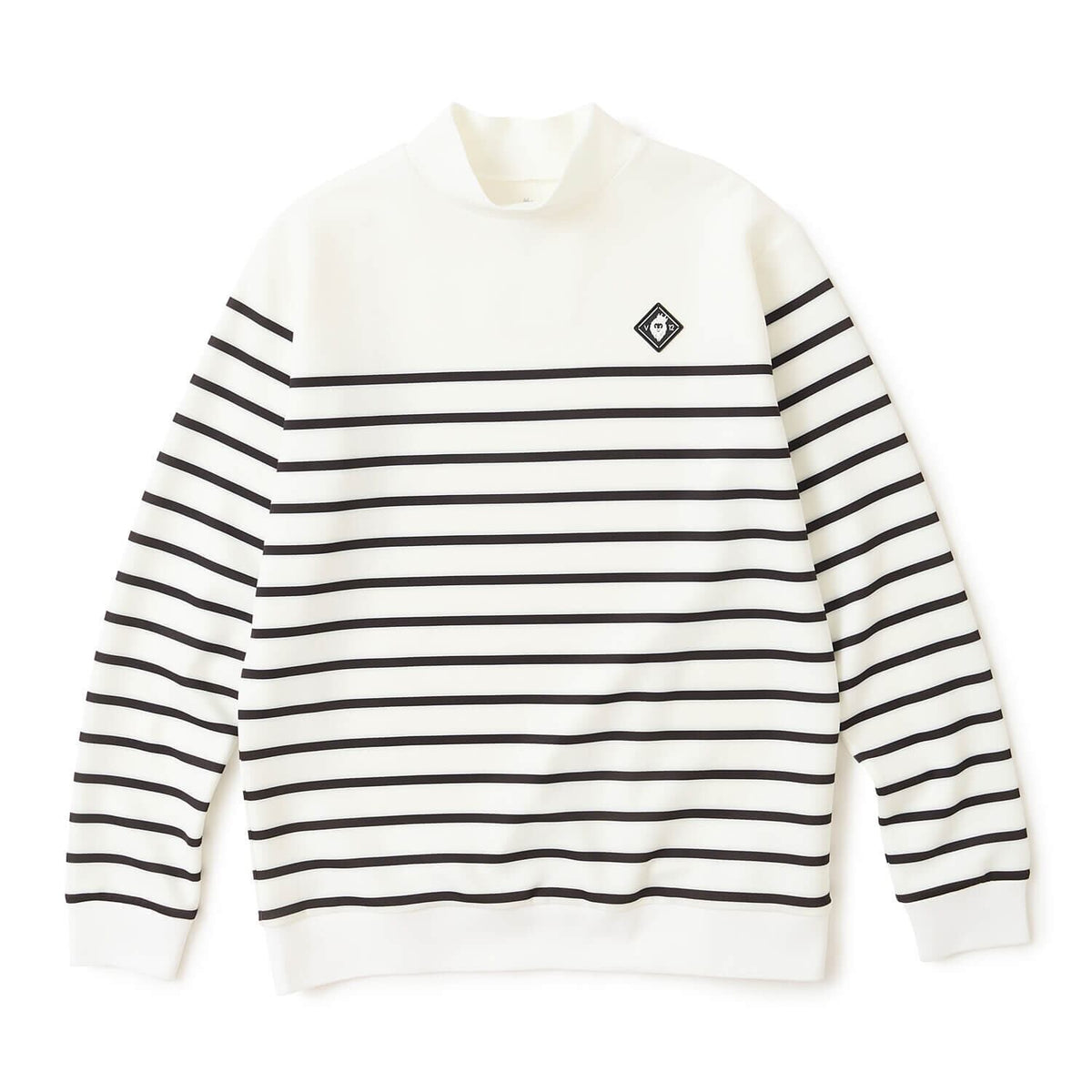 V122620-MK05 BORDER L/S MOCK