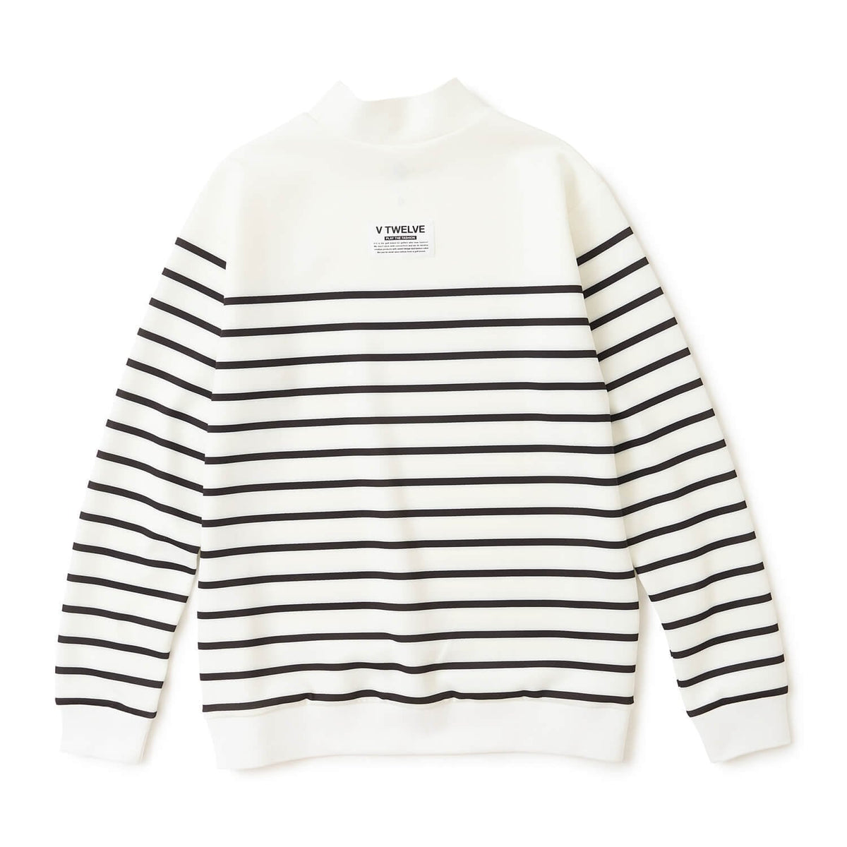 V122620-MK05 BORDER L/S MOCK