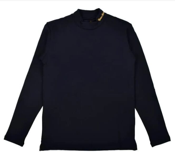 BE34IN06-M メンズ　ウォームインナーモックネックL/S