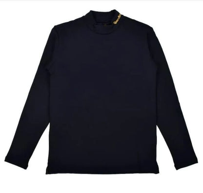 BE34IN06-M メンズ　ウォームインナーモックネックL/S