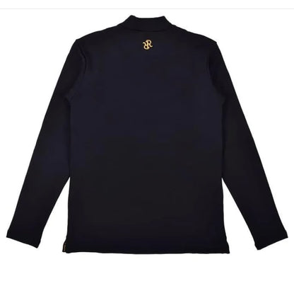 BE34IN06-M メンズ　ウォームインナーモックネックL/S