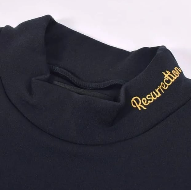 BE34IN06-M メンズ　ウォームインナーモックネックL/S