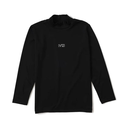 V122520-MK04 BACK DOT L/S MOCK
