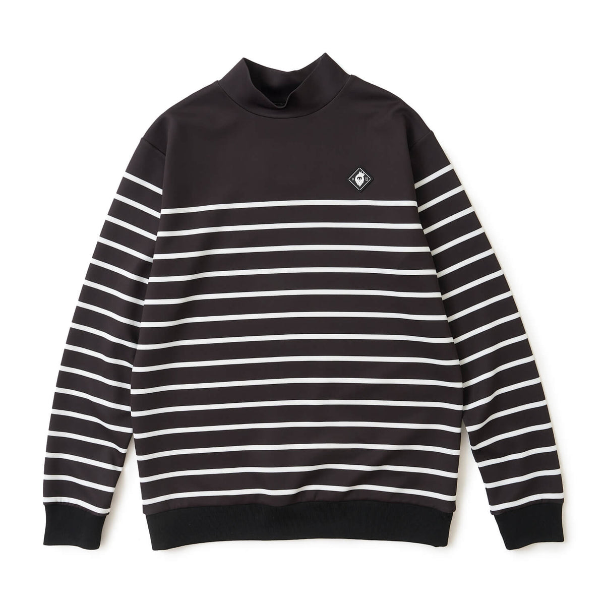 V122620-MK05 BORDER L/S MOCK