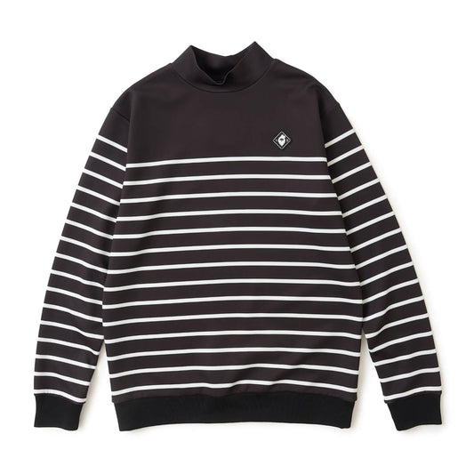 V122620-MK05 BORDER L/S MOCK